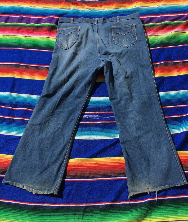 1970s Vintage Distressed Levi Denim Blue Jeans Levi's Levi | Etsy
