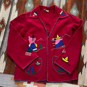 60s Mexican Jacket - Etsy