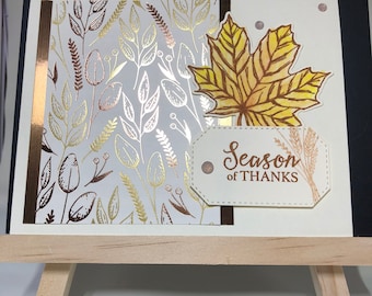 Autumn Thank You Card