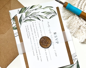Vellum Bellyband for 5&quot; x 7&quot; Invitations, Translucent Vellum Belly Band, Vellum Wrap for Invitations, DIY Vellum Belly Band, 1 INCH