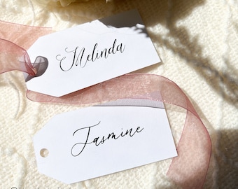 Bridesmaid Gift Tags - Personalized Gift Tags, Bridesmaid Gift, Groomsman Gift, Wedding Party Gift Tags, Bridesmaid Gift Bag Tags