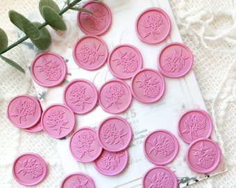 Wax Seal Stamp, Wax Stamp, Custom Wax Seal, Wax Letter Seal, Wax Seal, Bubblegum Color