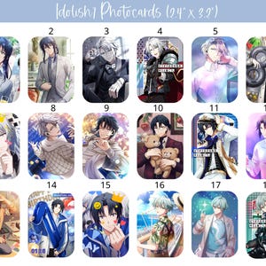 Idolish 7 Photocards - アイドリッシュセブン, Riku, Momo, Tamaki, Gaku, Tenn, Iori, Sogo, Yuki, Trigger, Re:Vale, Zool, Minami, Haruka, Mitsuki