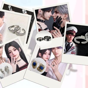 Love and Deepspace 100 Affinity Rings, Caleb, Sylus, Zayne