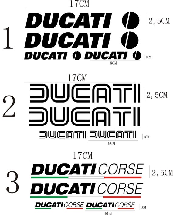 Kit Stickers Auto/moto/casque - Rondini Decals COMPUTER C0081 - Fabriqué En Italie