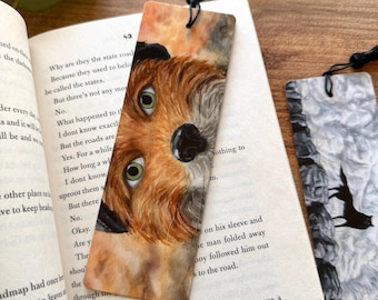 Marcapáginas de El Fantástico Sr. Fox, Wes Anderson Art, Marcapáginas de Cartulina