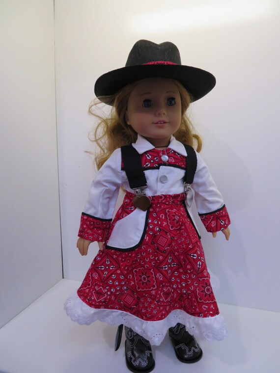 american girl doll western outfit