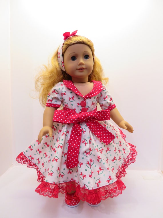 american girl doll christmas dresses