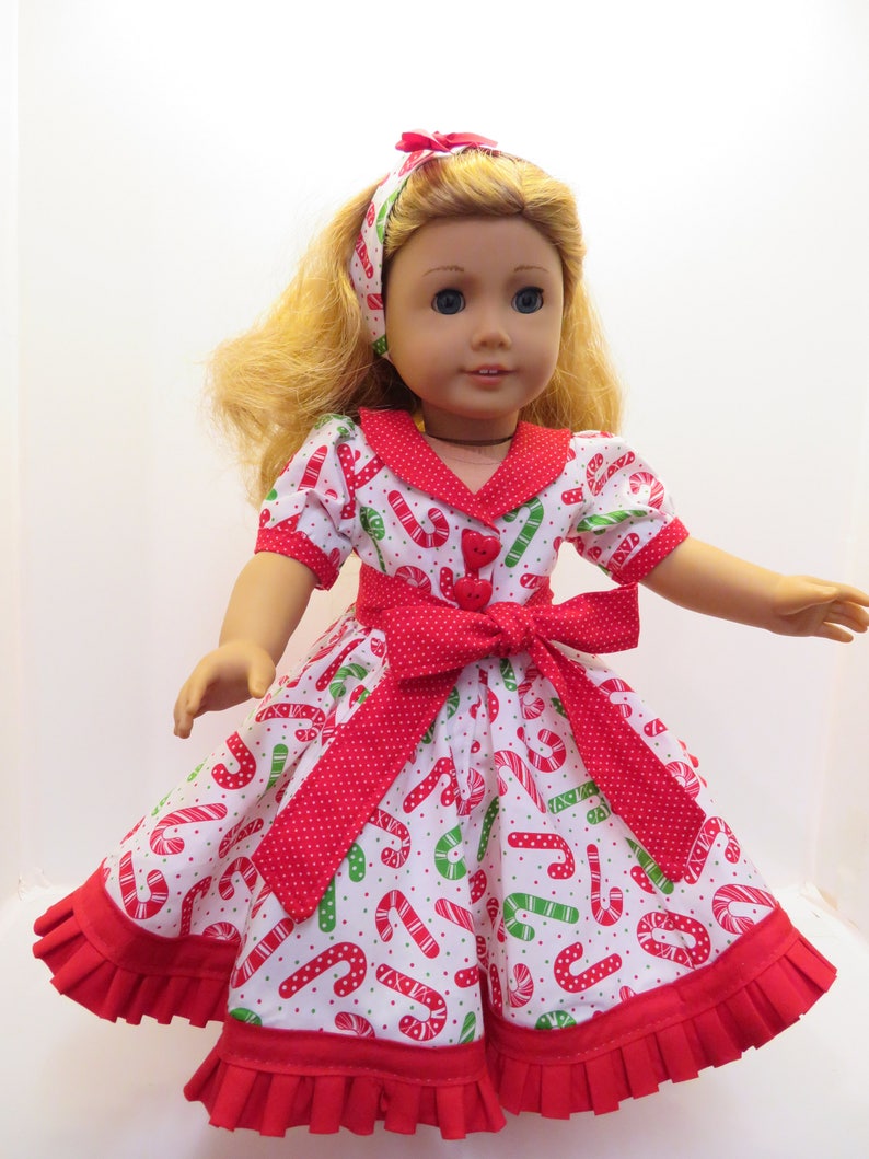 american girl doll christmas dresses