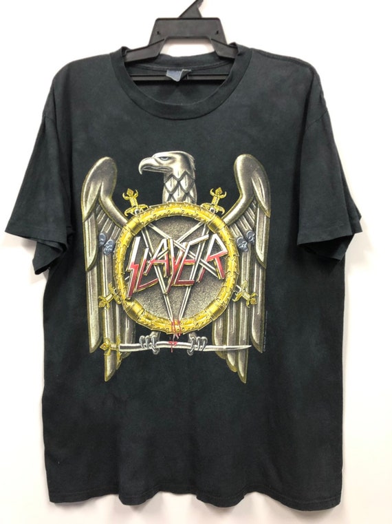 Vintage 1990 Slayer Season In The Abyss Distresses