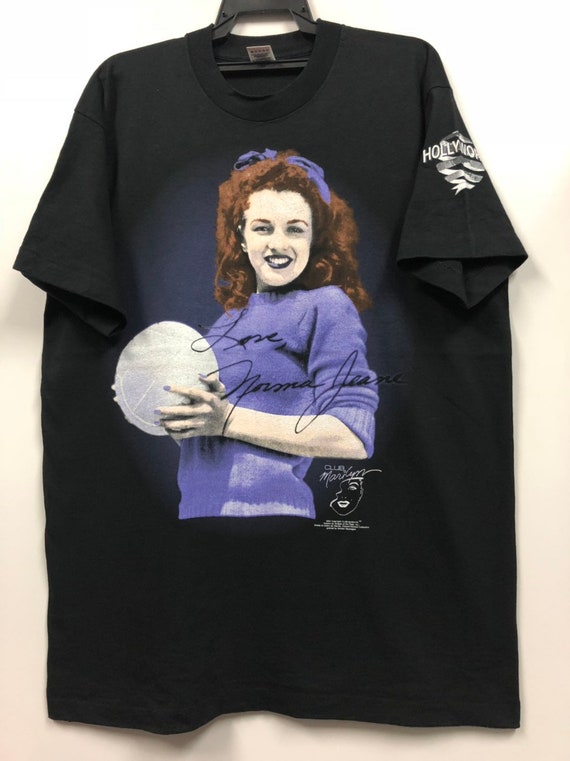 vintage club marilyn promo t shirt 90s marilyn mo