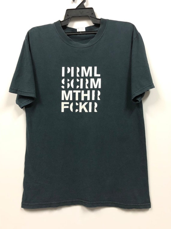vintage primal scream mthr fckr promo band t shirt