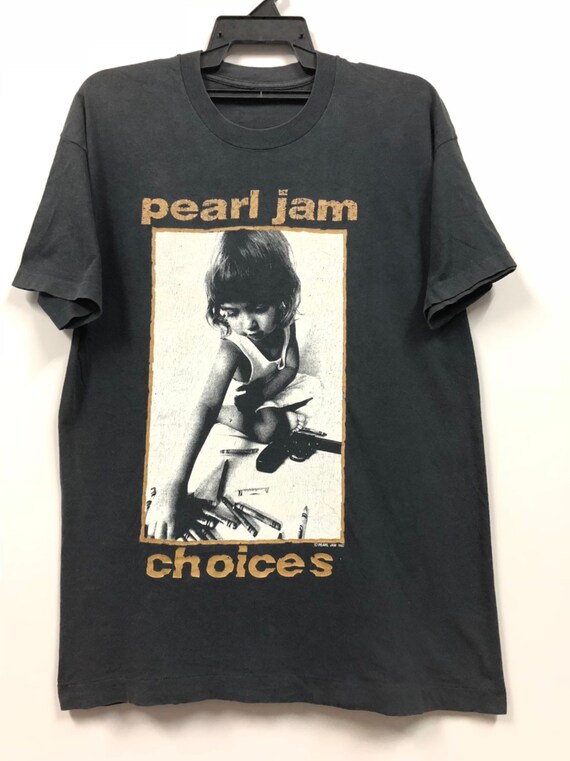 pearl jam t shirt