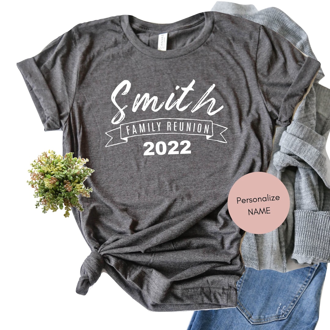 Family Reunion Shirt/ Custom Family Reunion, Personalized Family ...