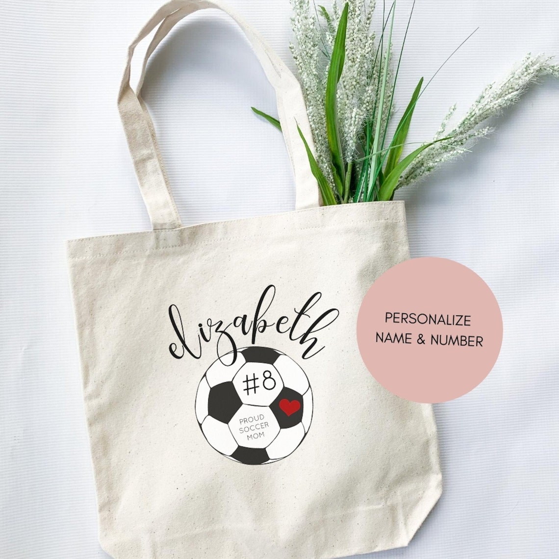 Personalized Soccer Mom Tote Bag/ Soccer Mom Bag/ Soccer Tote/ Etsy