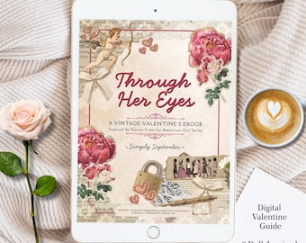 Ebook di San Valentino vintage / Attività storiche ispirate alle ragazze americane / 8 esperienze di San Valentino ispirate alle bambole / Download digitale