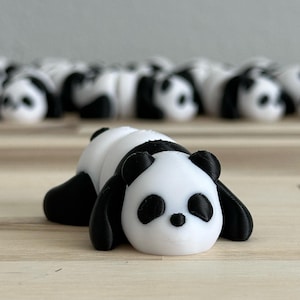 Baby Panda Bear Articulated Fidget Toy – 3D Printed Flexi Panda, Sensory Desk Toy, Cute Gift for Kids & Adults