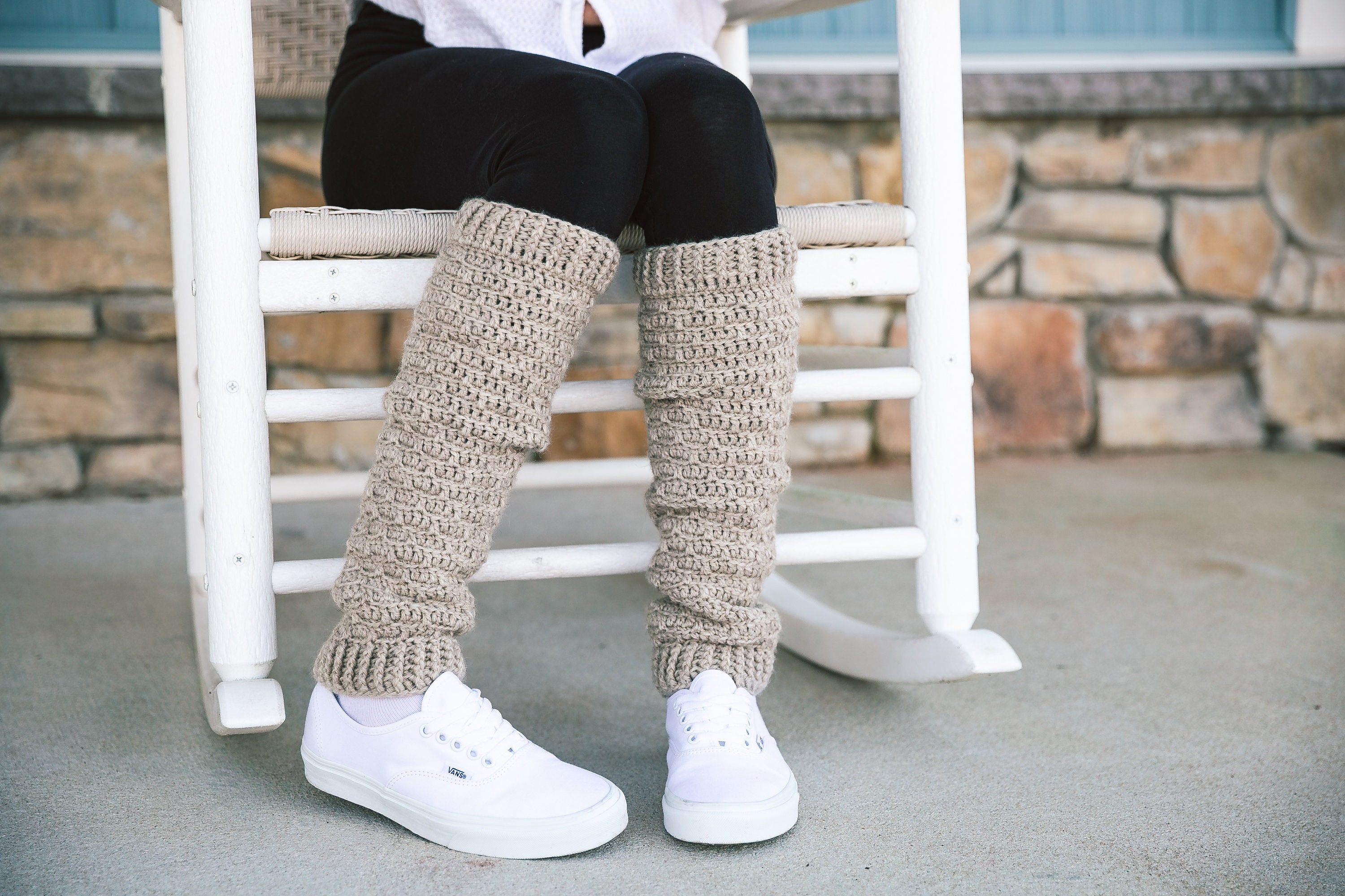 Slouchy Crochet Leg Warmers PATTERN Easy Beginner Friendly Etsy Canada