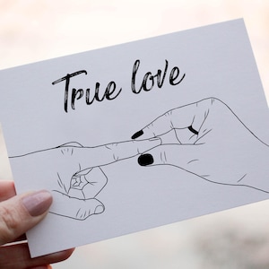 Trek aan mijn vingerkaart, afdrukbare kaart hem, sarcastische liefdeskaart, afdrukbaar vriendje cadeau, last minute valentijnscadeau, digitale vriendin