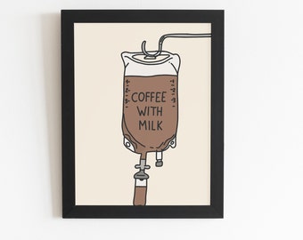 Coffee infusion - digital print