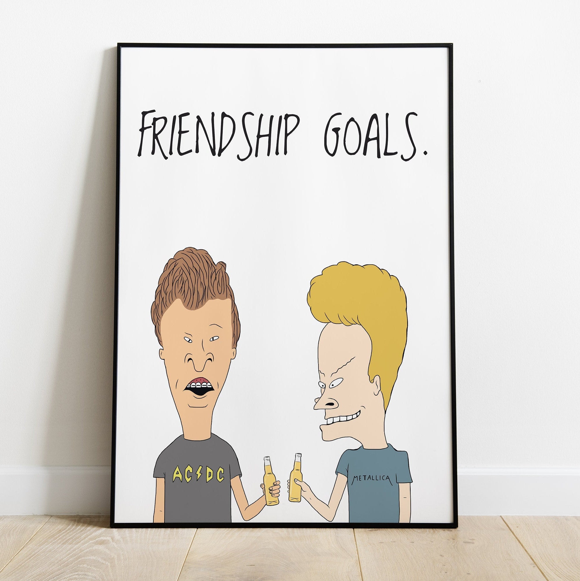 Beavis an Butthead, Instant Download, 90s Print, Gift for Best Friend ...