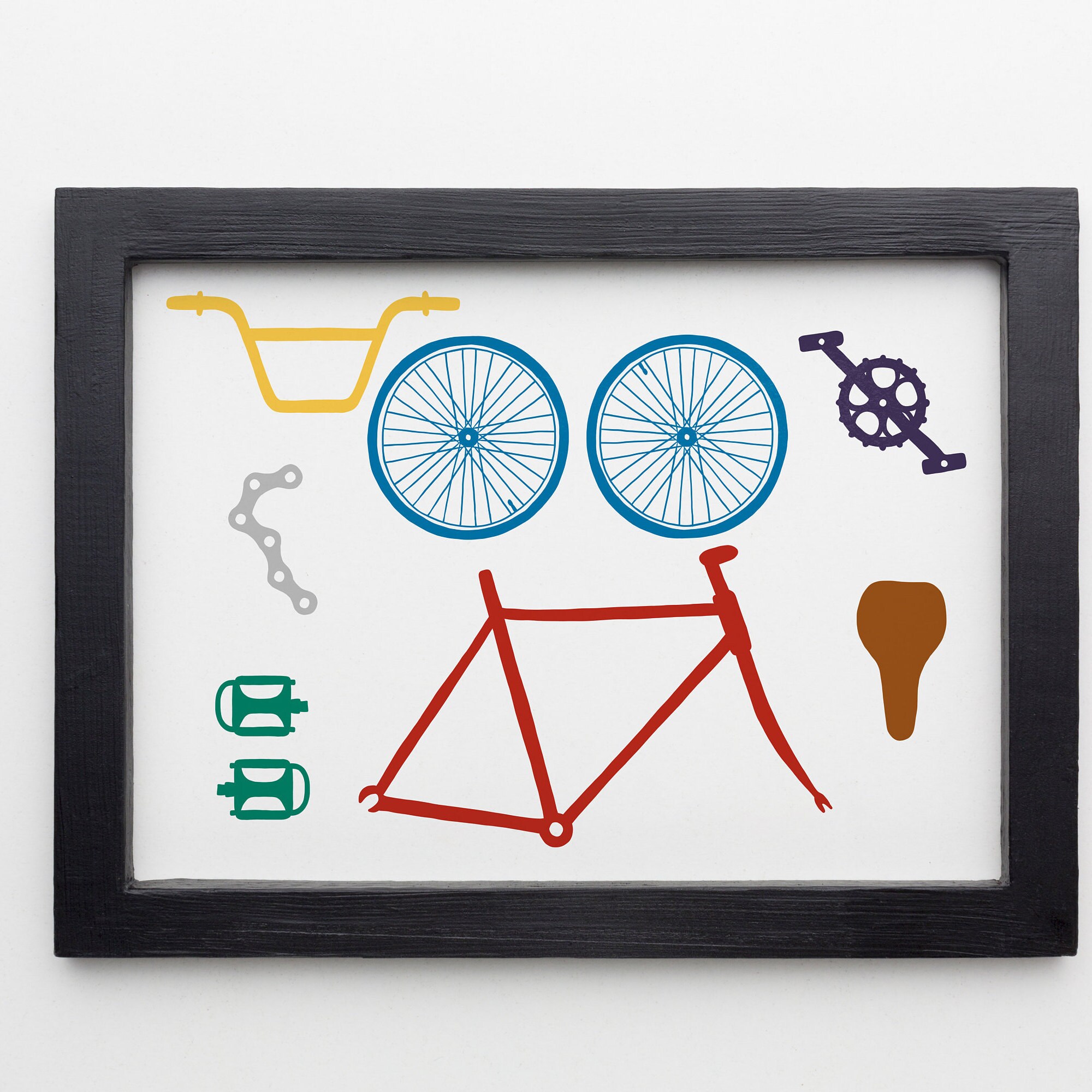 Bicycle Print, Bicycle Gifts, Bike Print, Gift for Him, Gift for