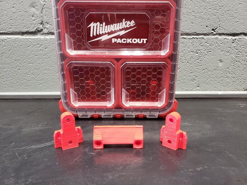 Milwaukee Packout Wall Mount Hanger Locking Etsy
