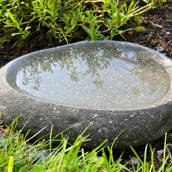 Pottery Bird Bath Etsy