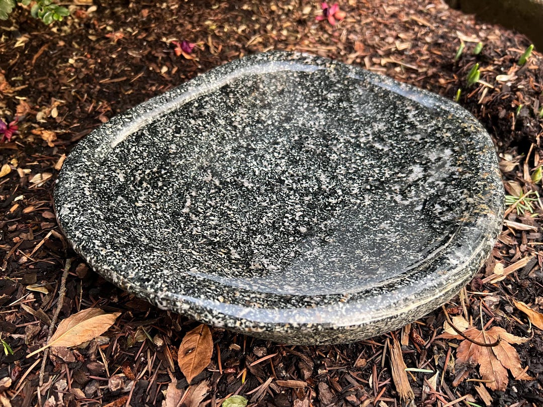 Bird Bath Rocks River Rock Bird Bath - Etsy