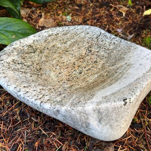 Granite Bird Bath