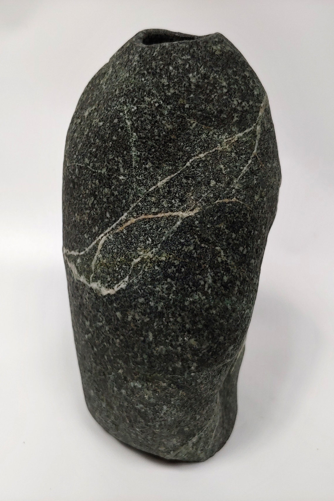 Beach Stone Vase Rock Vase Rustic Vase Etsy