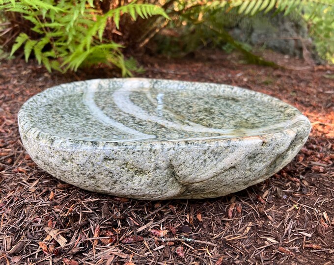Granite Bird Bath Etsy