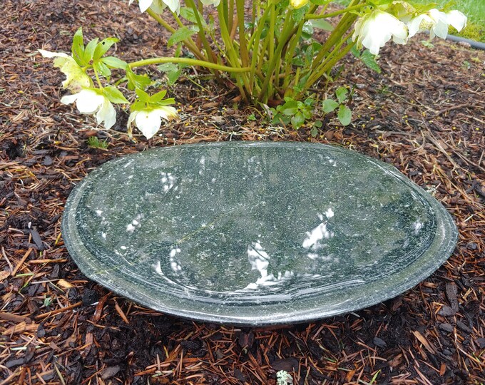 Natural Stone Bird Bath Etsy