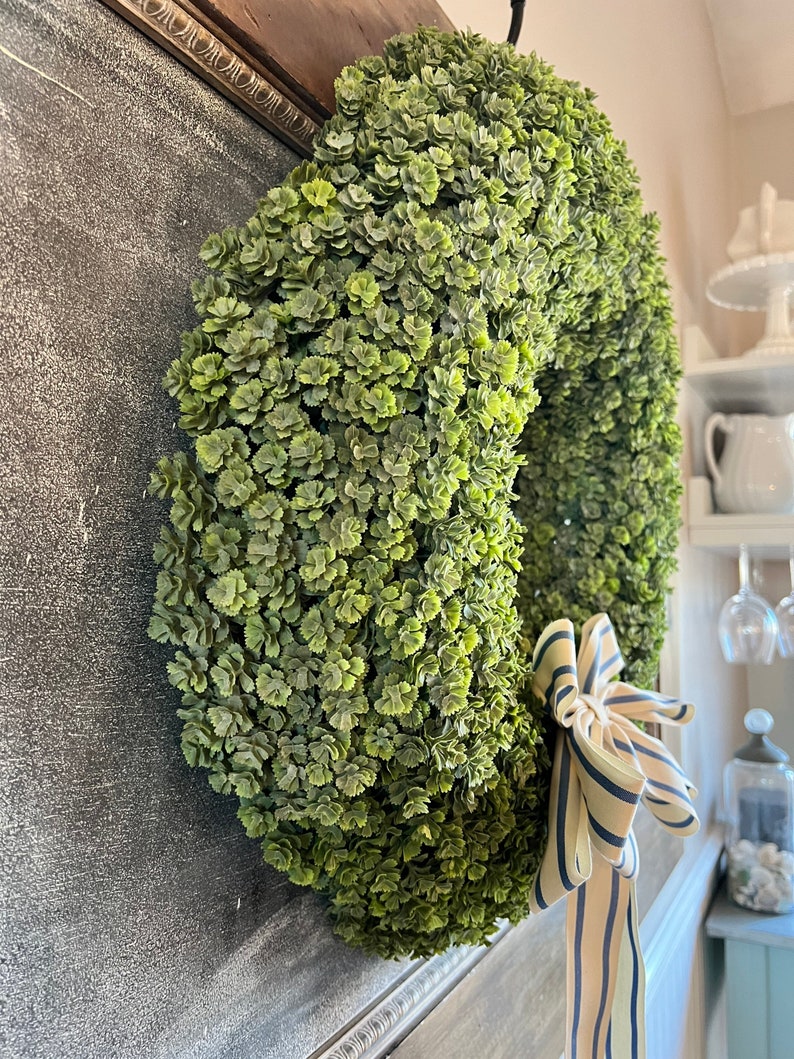 Real Touch Artificial Sedum Wreath image 7