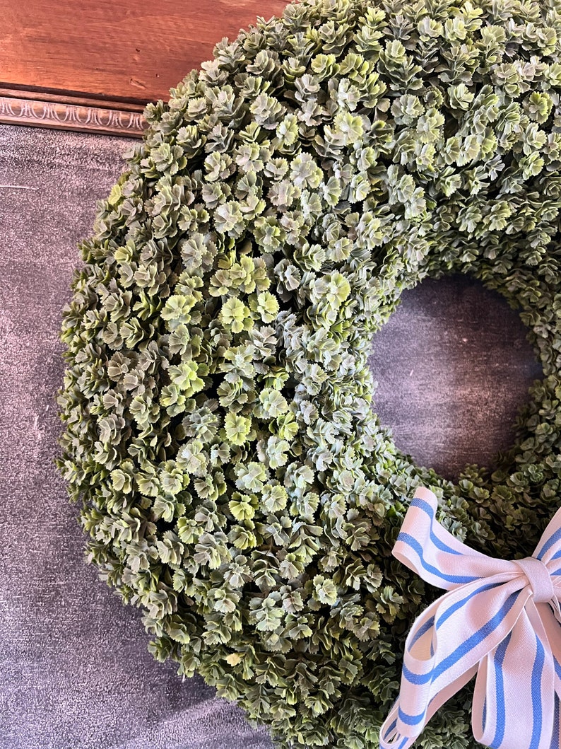 Real Touch Artificial Sedum Wreath image 8