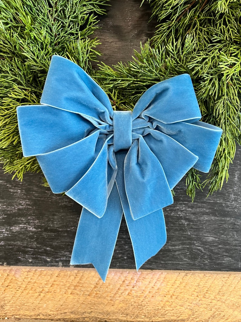 Clipon Layered Bows to Add to Packages Garlands Wreaths and Etsy