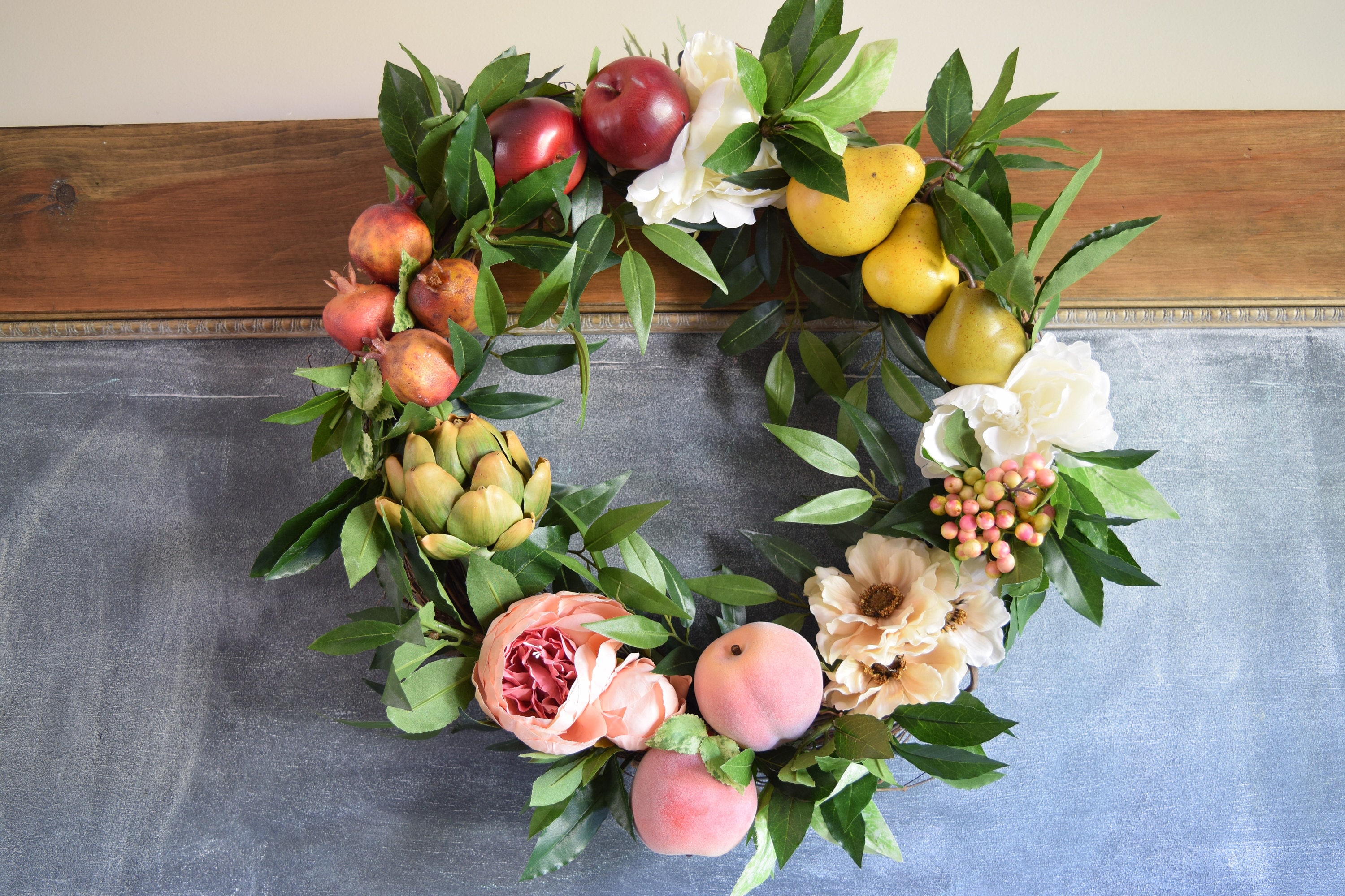 Best Seller The All Season Wreath Fruit Wreath Front Door Decor