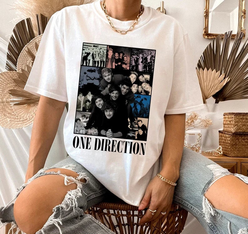 ONE DIRECTION 半袖 tシャツ バンドT 歌手 ワンデイー アイドル Direction Concert Shirt, 1D One Direction Band, 1D Tee, One
