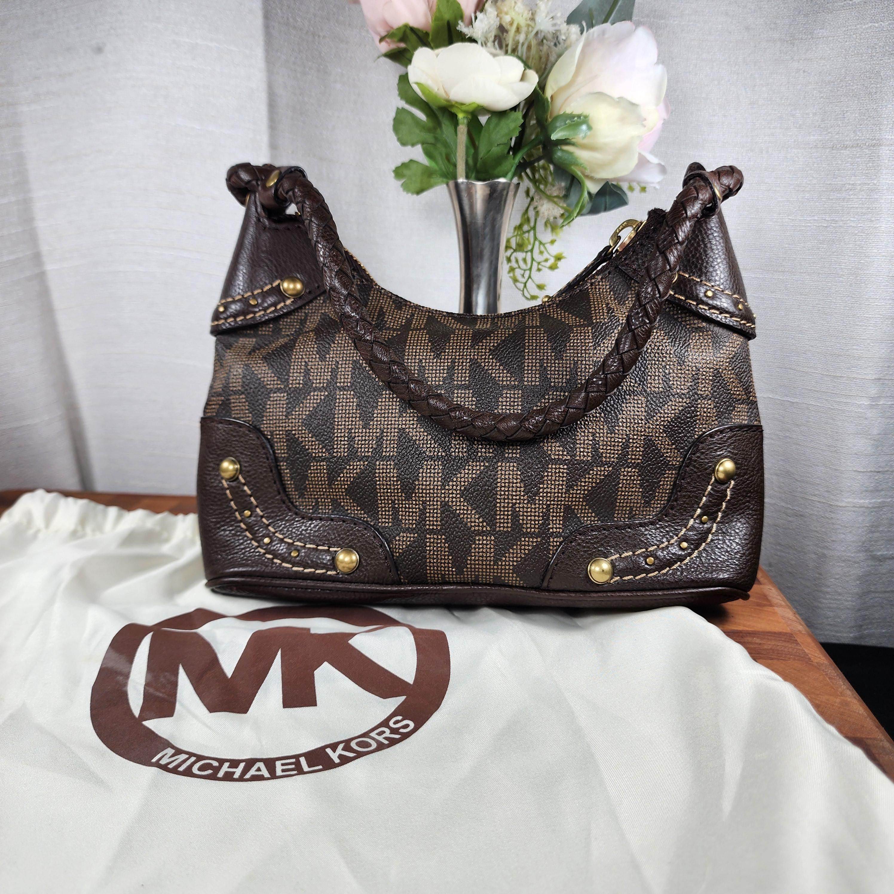 Michael Kors Leather Hobo Purse - Etsy display picture 1