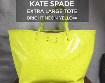 Kate Spade Molly Bikini Dot Tote Black Multi Polka Dot Large PVC Bag