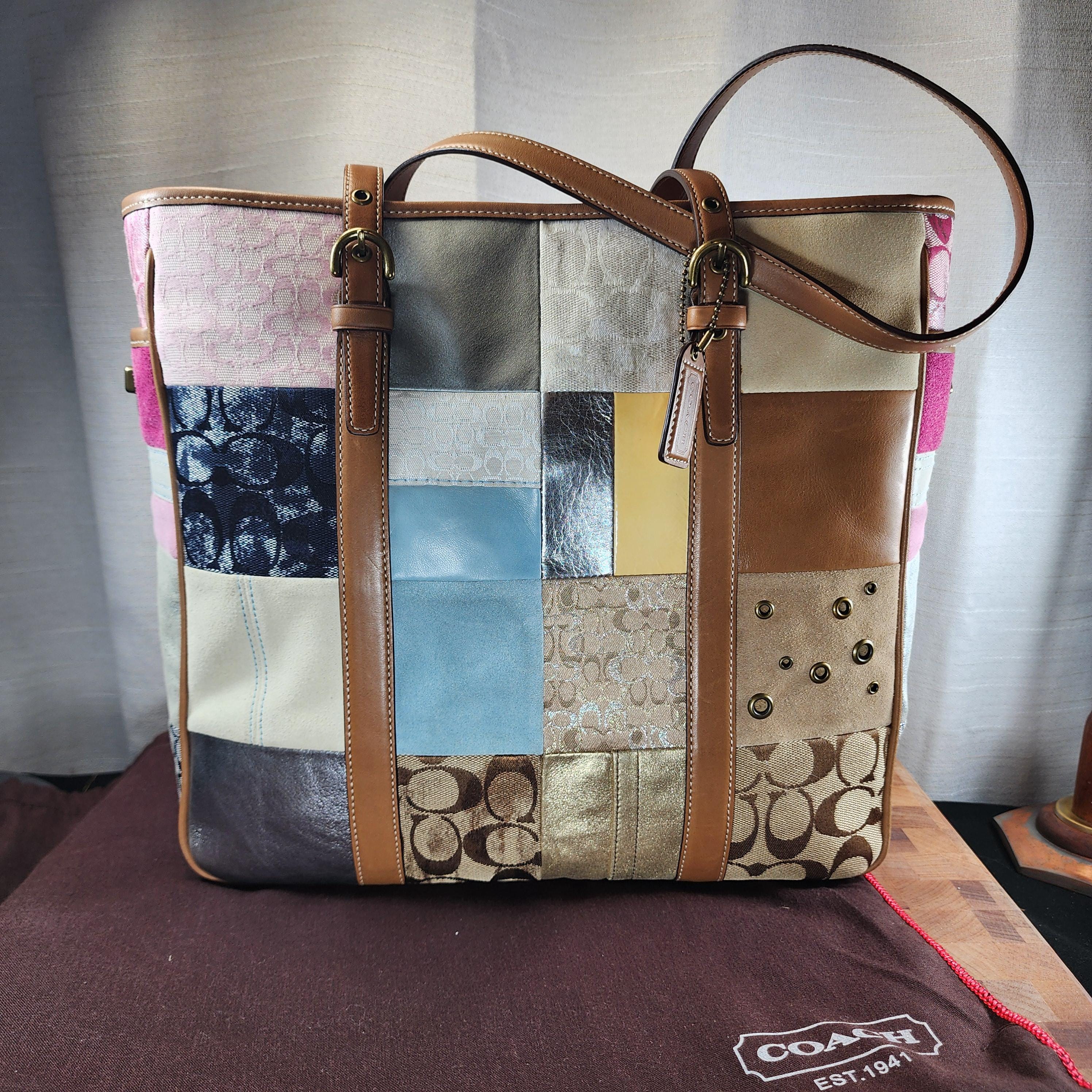 Patchwork Coach Bags - Etsy