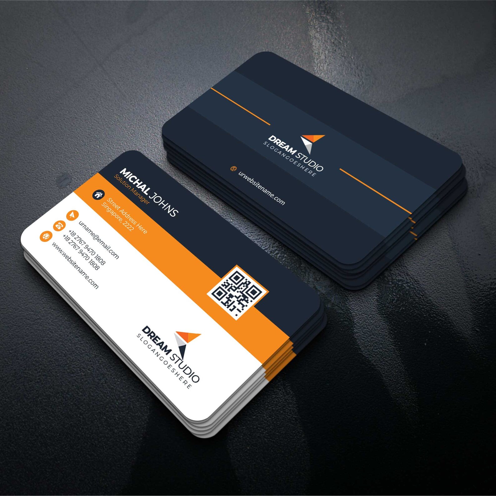 Custom Business Cards | Personalized Business Card Printing | Double ...
