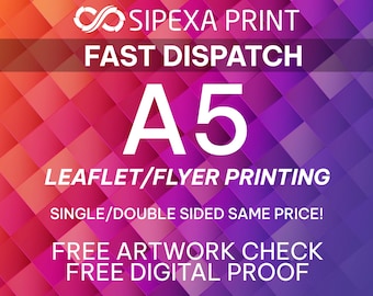 Custom Price List Printing for Salons & Small Business | A5 Flyer Prints, Business Marketing Leaflets, Menu Printing