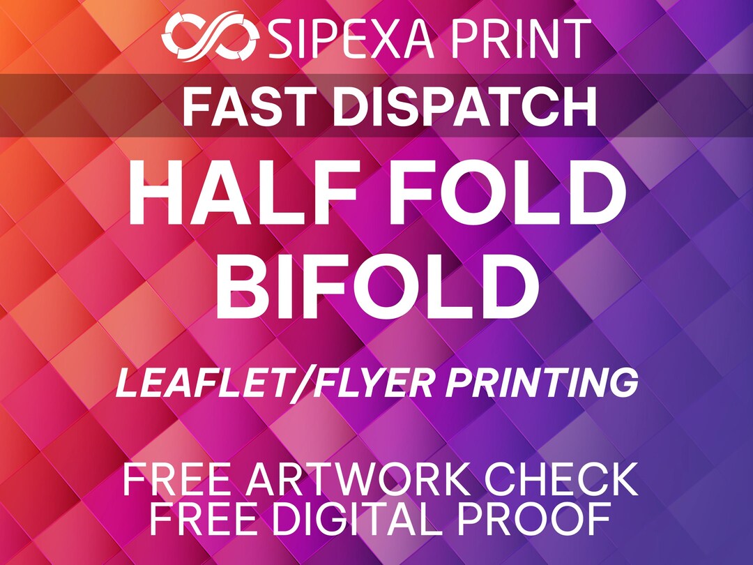 Custom Half-fold Leaflet Printing | Takeaway Menu Printing | Price List ...