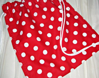 polka dot backpack etsy