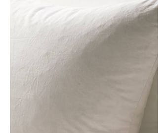 20 inch Feather Pillow or Polyester Insert, 20 inch down pillow insert,  20 x 20 Pillow Form, 20 x 20 Inner Pillow,  20" Square Pillow Form