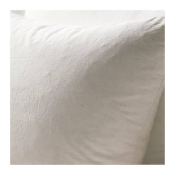 20 inch Feather Pillow or Polyester Insert, 20 inch down pillow insert,  20 x 20 Pillow Form, 20 x 20 Inner Pillow,  20" Square Pillow Form