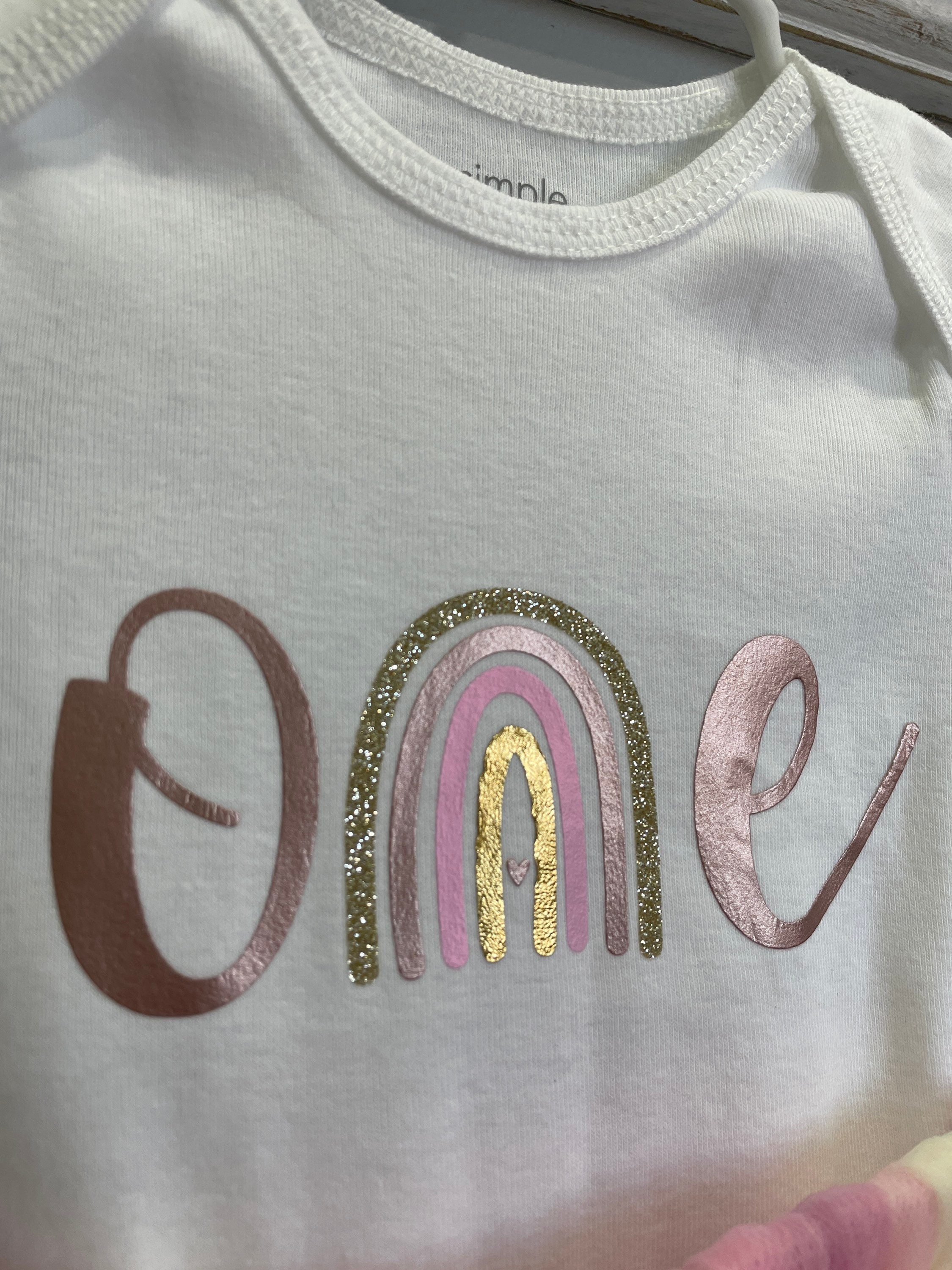 Sweet Boho Chic Rainbow Baby Girl Tutu Outfit Summer Rainbow Etsy