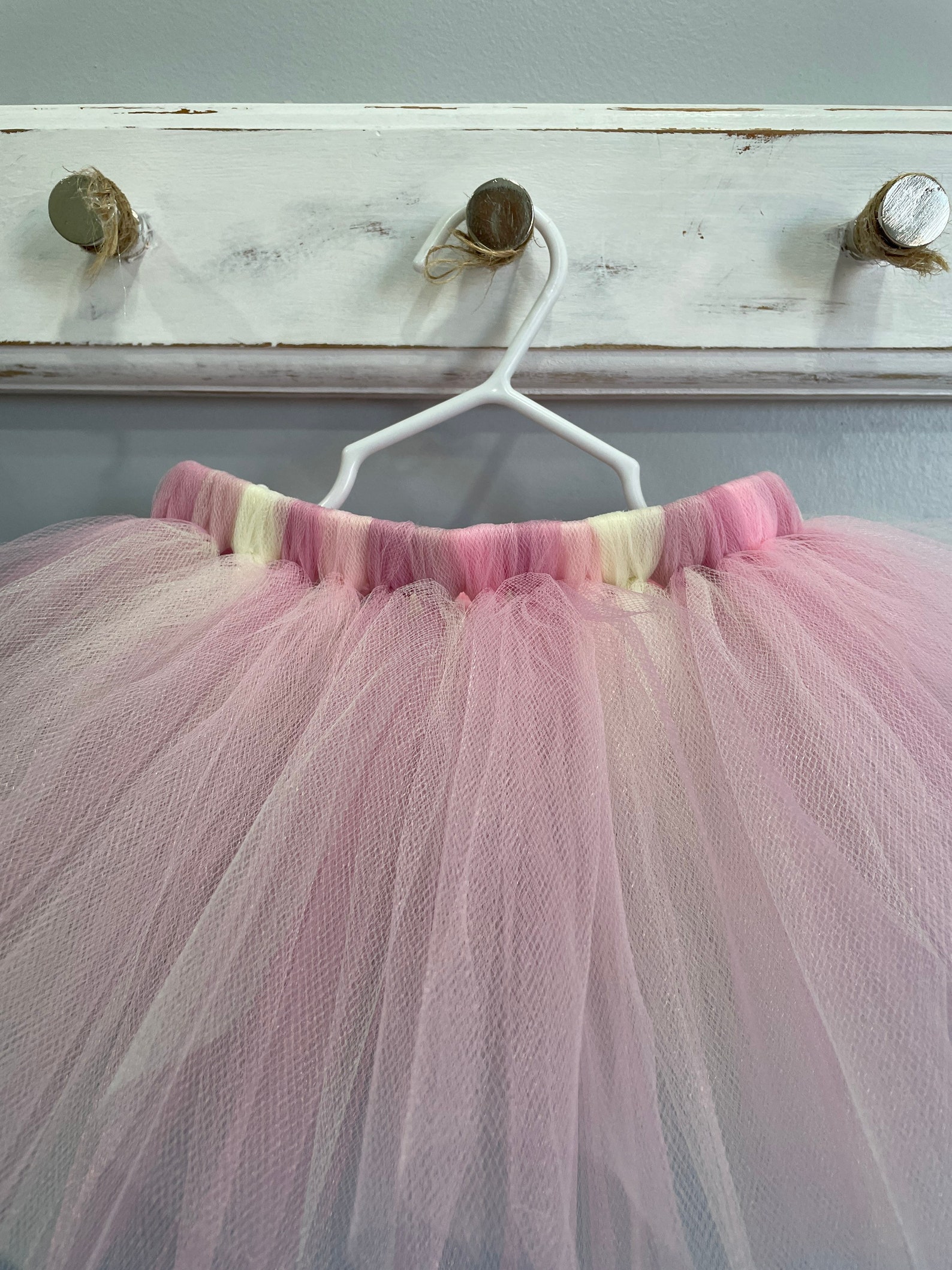 Sweet Boho Chic Rainbow Baby Girl Tutu Outfit Summer Rainbow Etsy