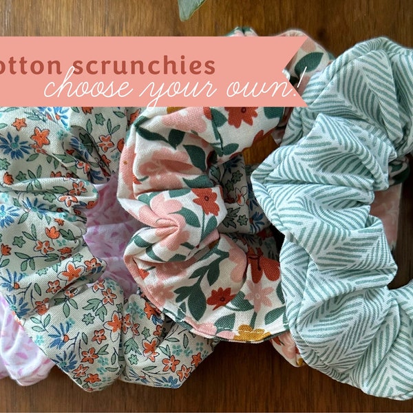 Handmade Scrunchies - Etsy